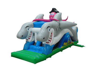 1 Part Shark With Octopus Obstacle Course