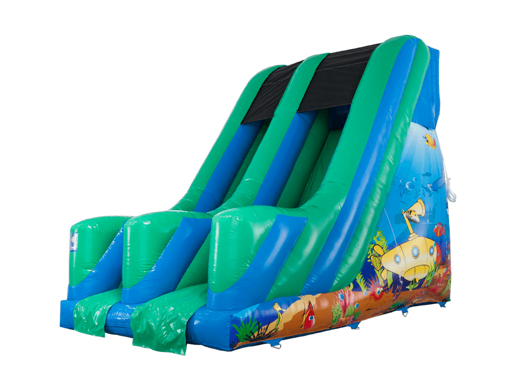 Toboggan de Jardin 3m Plateforme Océan