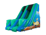 Toboggan de Jardin 3m Plateforme Océan