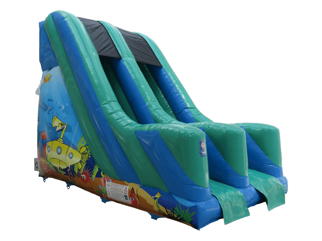 Toboggan de Jardin 3m Plateforme Océan