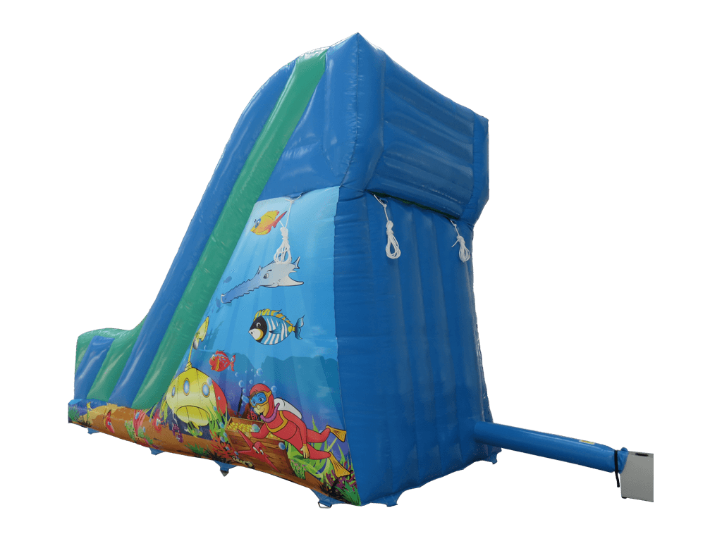 Toboggan de Jardin 3m Plateforme Océan