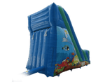Toboggan de Jardin 3m Plateforme Océan