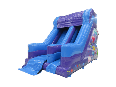 10ft Platform Purple & Blue Steeper Velcro Slide