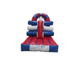 Gonfiabile piscina Double Trouble blu e rosso da 10 m