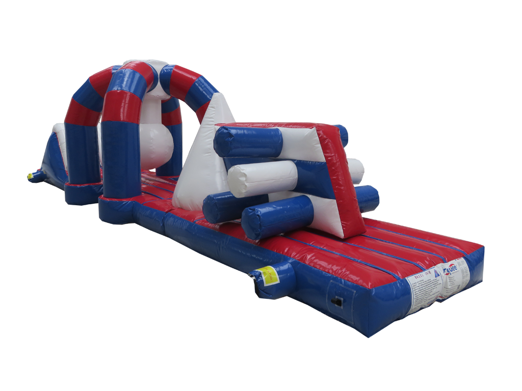 Gonfiabile piscina Double Trouble blu e rosso da 10 m