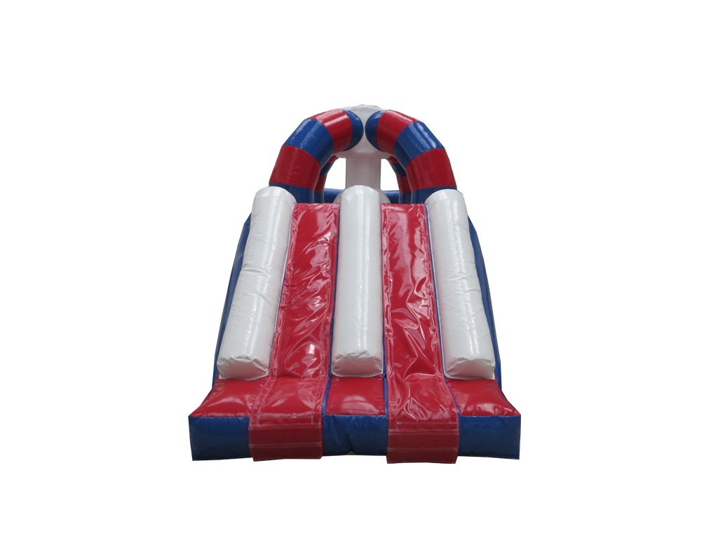 Gonfiabile piscina Double Trouble blu e rosso da 10 m