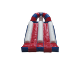 Gonfiabile piscina Double Trouble blu e rosso da 10 m