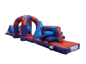 10m Purple & Orange Double Trouble Pool Inflatable