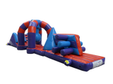 10m Purple & Orange Double Trouble Pool Inflatable