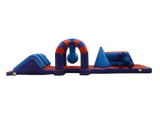 10m Purple & Orange Double Trouble Pool Inflatable
