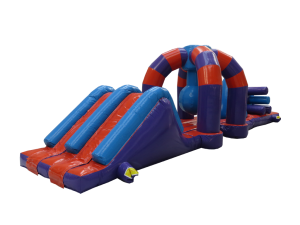 10m Purple & Orange Double Trouble Pool Inflatable