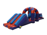 10m Purple & Orange Double Trouble Pool Inflatable