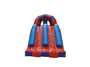 10m Purple & Orange Double Trouble Pool Inflatable