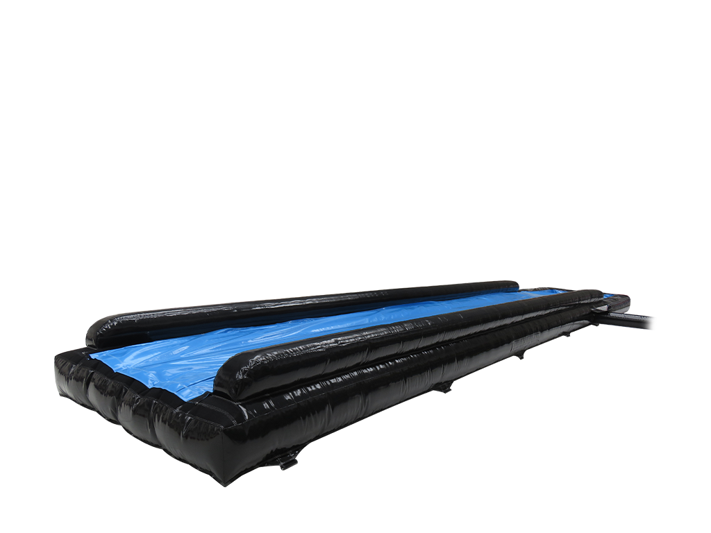 10m Zwart & Blauw Ventry Glijbaan met Zwembad