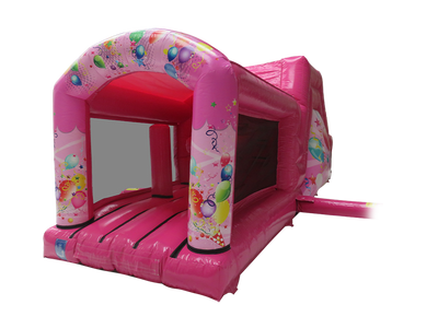 8m 1 Deel Roze Feest Hindernisbaan