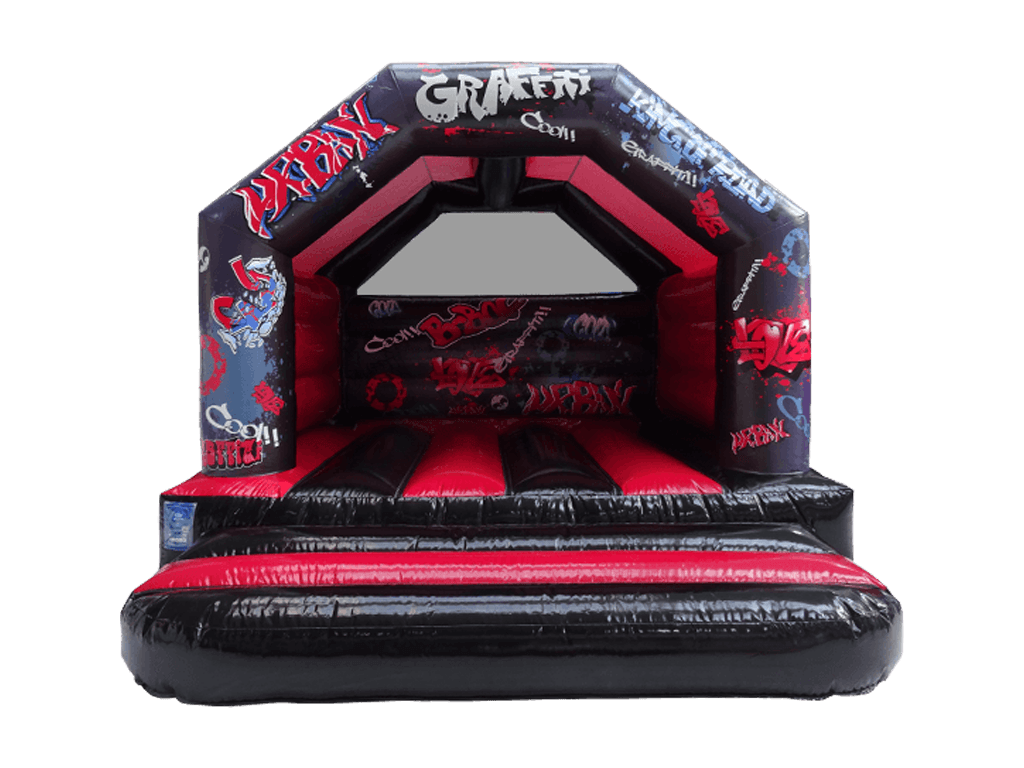 4x4m Red & Black Graffiti A Frame