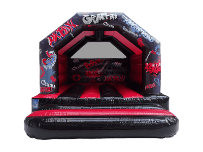4x4m Red & Black Graffiti A Frame