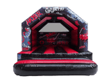 4x4m Red & Black Graffiti A Frame