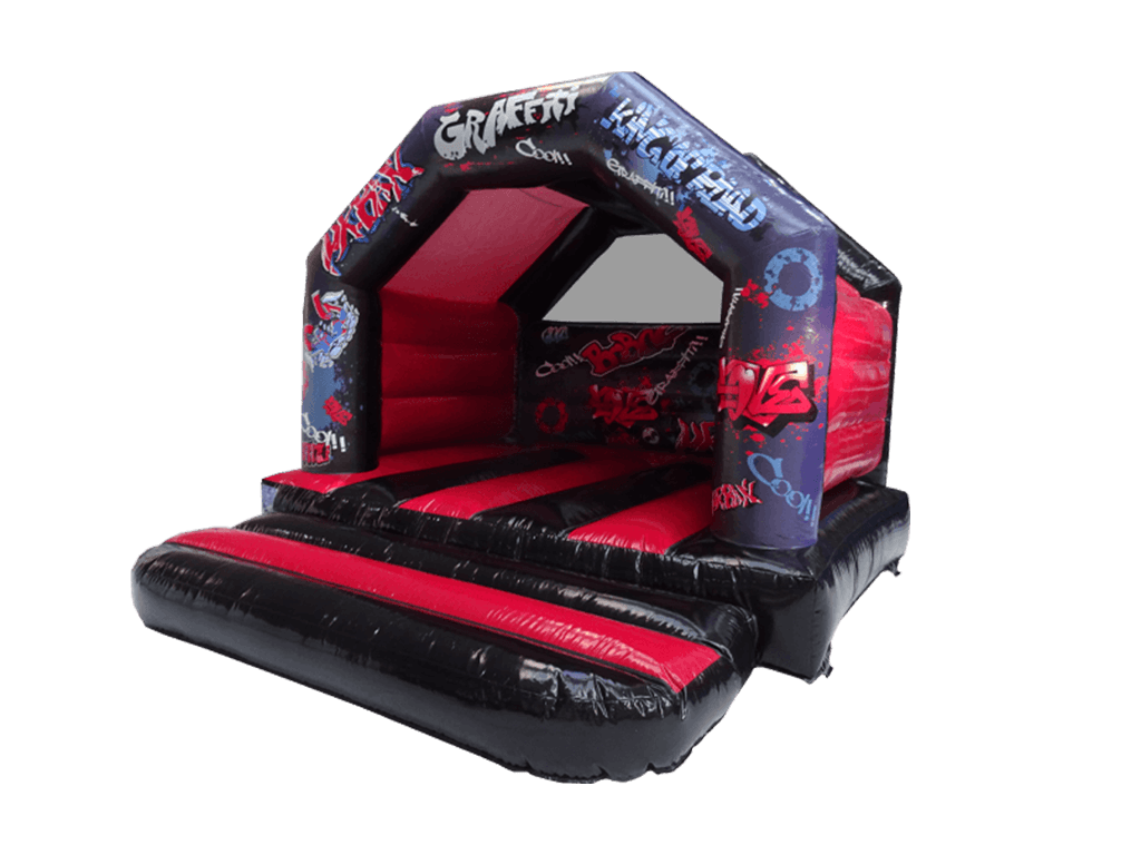 4x4m Red & Black Graffiti A Frame