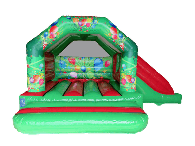 18x13ft Green & Red Party Side Slide Combi