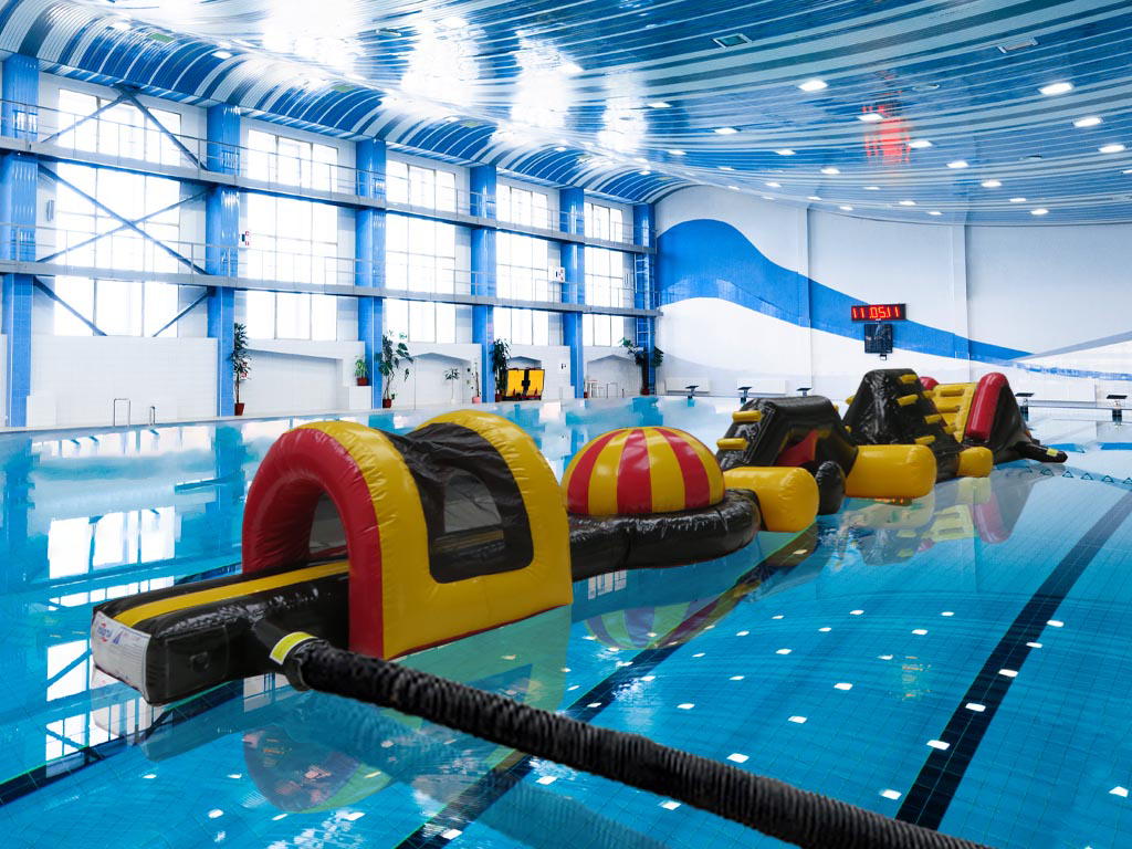 14m Wobstacle Challenge Pool Inflatable