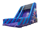 15ft Platform Purple & Blue Party Slide