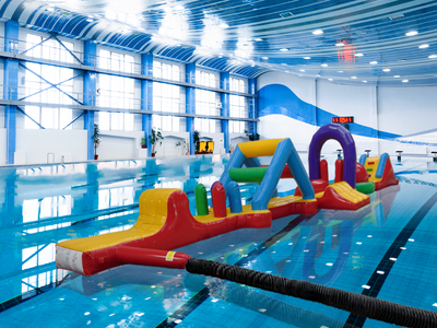 15m Aqua Obstacle Pool Inflatable