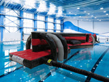 15m Blue & Red Zigga Zagga Pool Inflatable
