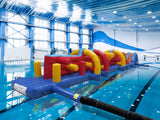 Piscine gonflable Eradicator bleue et rouge de 15m