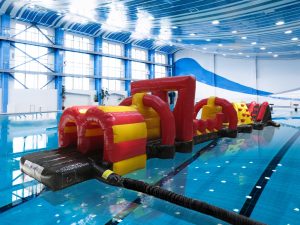 15m Red, Yellow & Black Xterminator Pool Inflatable