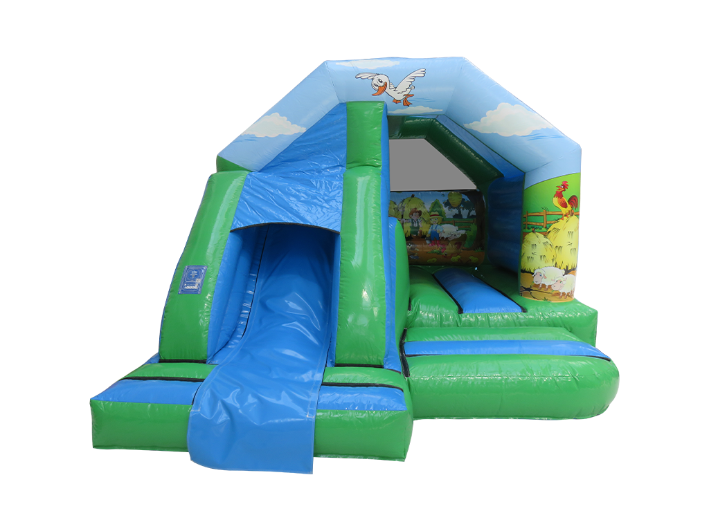 15x12ft Farm Front Slide Combi