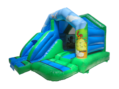 15x12ft Farm Front Slide Combi