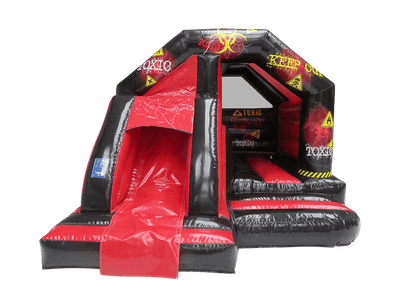Combinado com Escorrega Frontal Tóxico Vermelho 5x4m