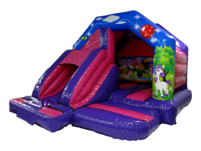 15x12ft Unicorn Front Slide Combi