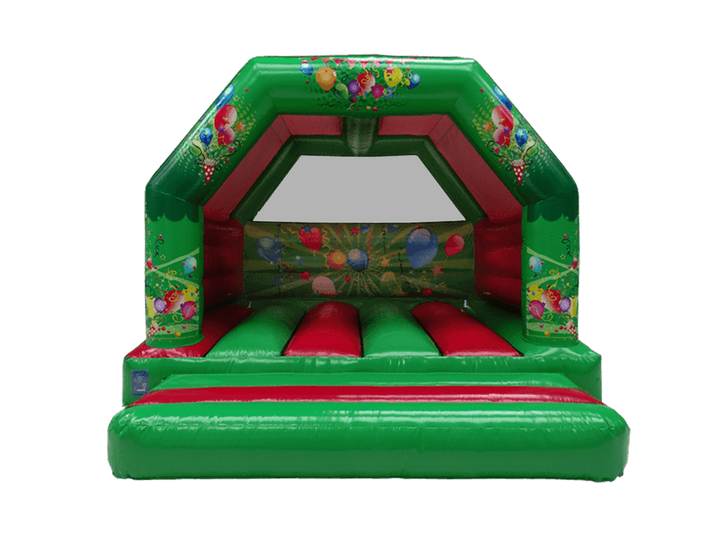 5x5m Groen & Rood Feest A-Frame