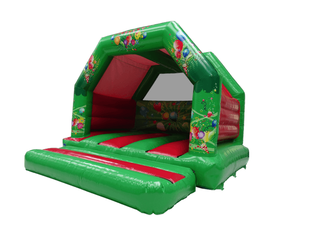 5x5m Groen & Rood Feest A-Frame