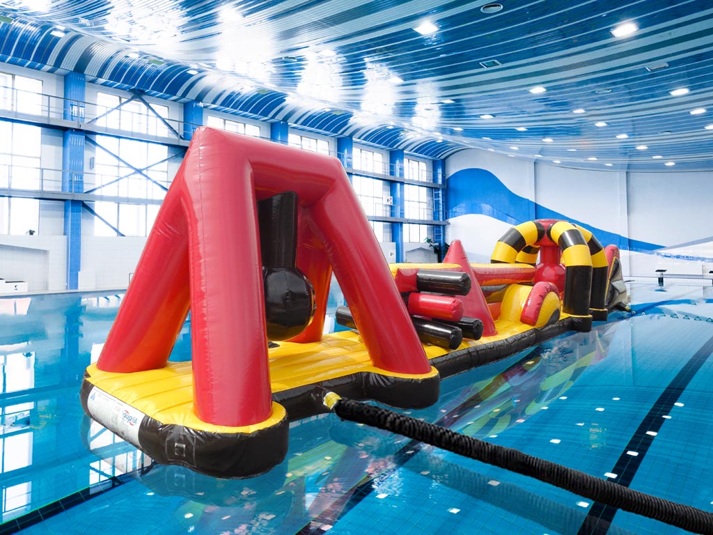 18m Double Trouble Pool Inflatable