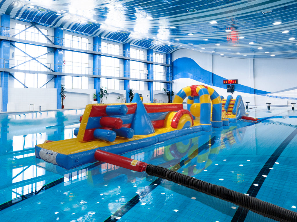 18m Super Double Trouble Pool Inflatable