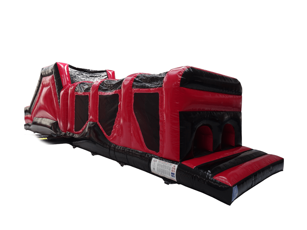 2 Part Red & Black Energy Assault Course For Sale