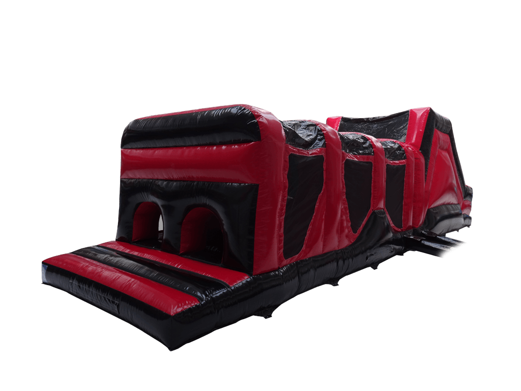 2 Part Red & Black Energy Assault Course For Sale