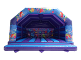 25x25ft Purple & Blue Party A Frame - Disco Ready
