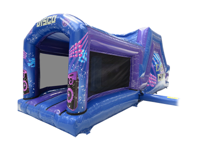 27ft 1 Part Disco Obstacle Course - Disco Ready