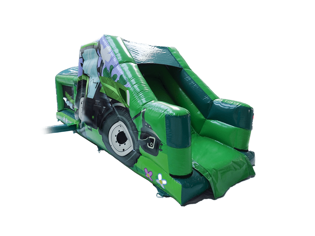8m 1 Deel Groene Tractor Hindernisbaan