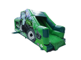 8m 1 Deel Groene Tractor Hindernisbaan