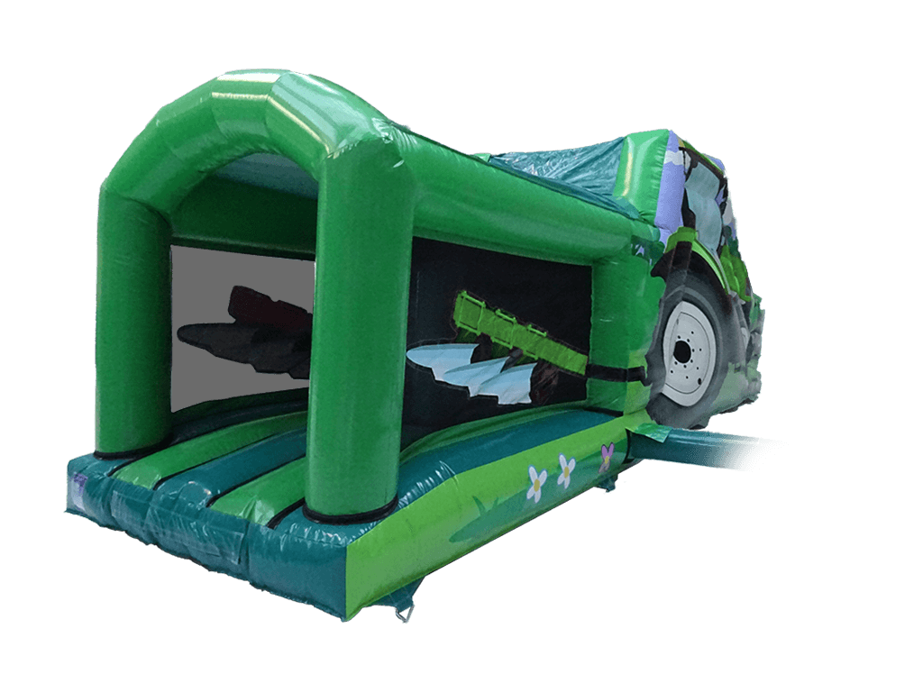 8m 1 Deel Groene Tractor Hindernisbaan