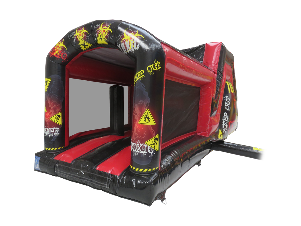 Parcours d'obstacles toxique rouge 1 partie 8m