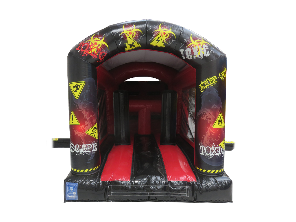 Parcours d'obstacles toxique rouge 1 partie 8m