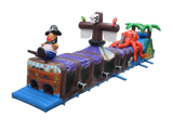 3 Part Pirate Ship Obstacle Course