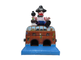 3 Part Pirate Ship Obstacle Course
