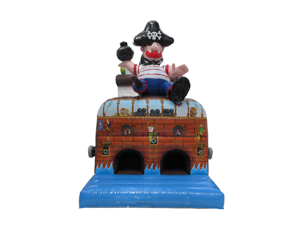 3 Part Pirate Ship Obstacle Course